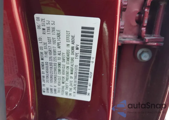 JHLRE38798C051070: 41991391