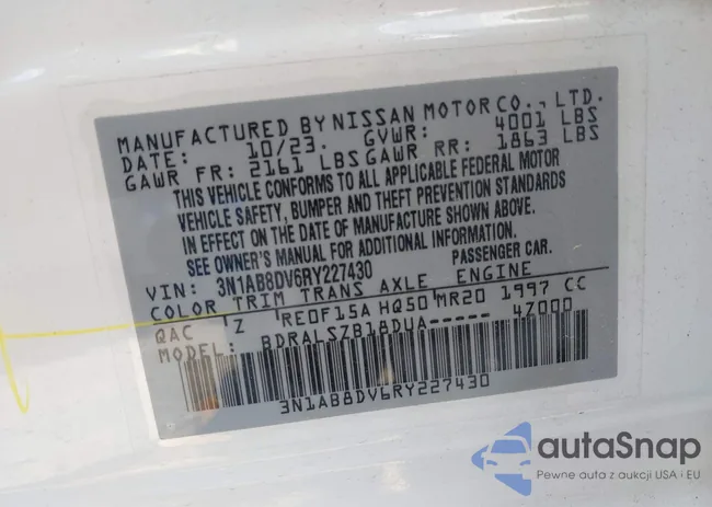 3N1AB8DV6RY227430: 41990615