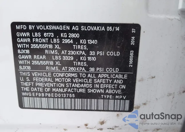 WVGEF9BP8ED013755: 41991936