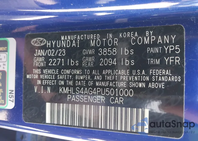 KMHLS4AG4PU501000: 41991994