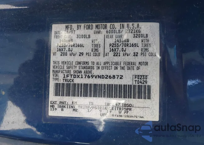 1FTDX1769VND26872: 41993448