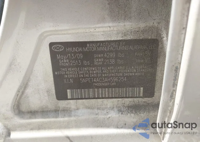 5NPET4AC3AH596254: 41992614