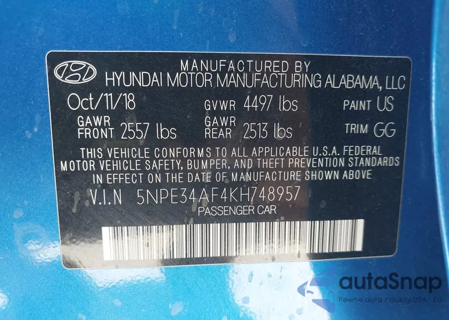 5NPE34AF4KH748957: 41994225