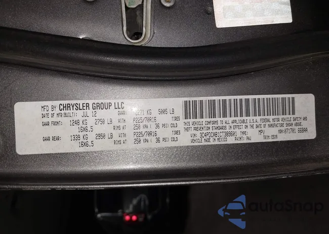 3C4PDCAB1CT389601: 41994426