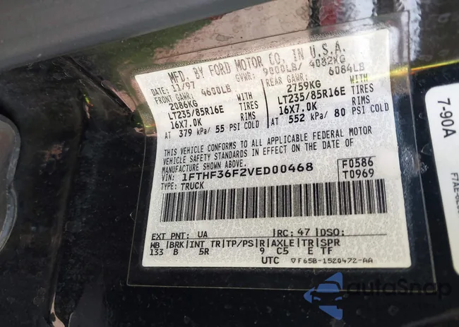 1FTHF36F2VED00468: 41993902