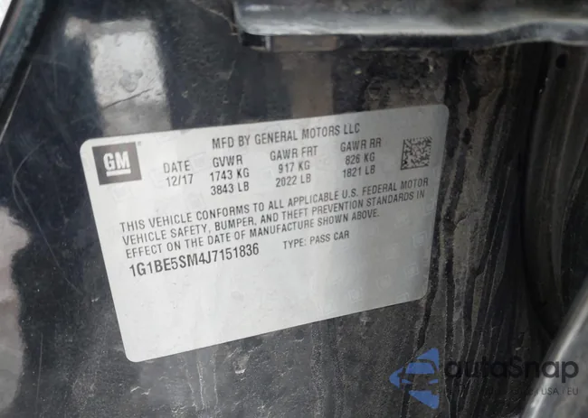 1G1BE5SM4J7151836: 41995019