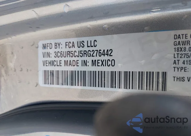 3C6UR5CJ5RG276442: 41995189