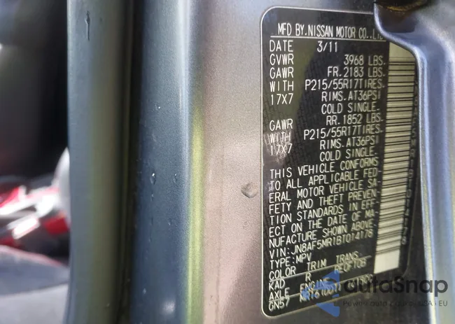 JN8AF5MR1BT014178: 41995288