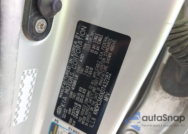 KNDPC3A6XD7432182: 41995295