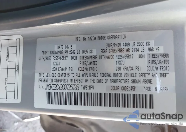 JM3KE2CY2G0725785: 41997112