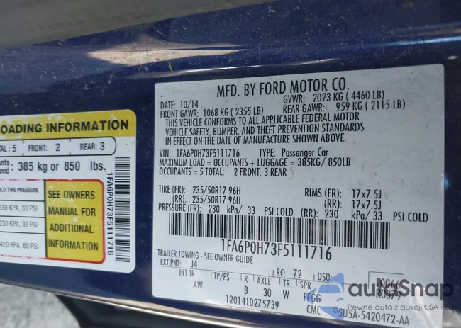 1FA6P0H73F5111716: 41996829