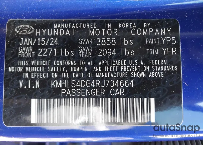 KMHLS4DG4RU734664: 41997942