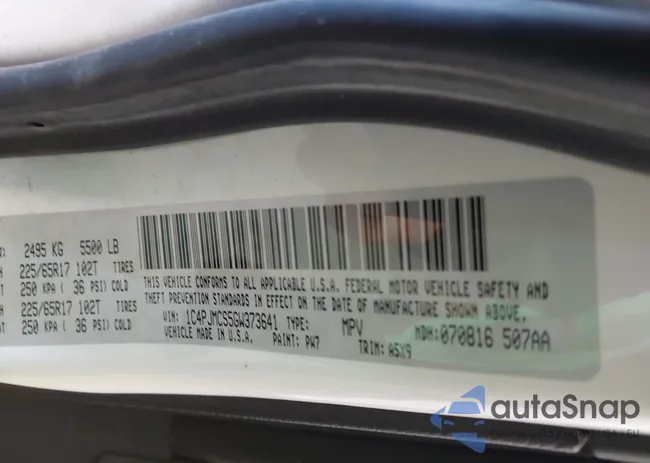 1C4PJMCS5GW373641: 41997516