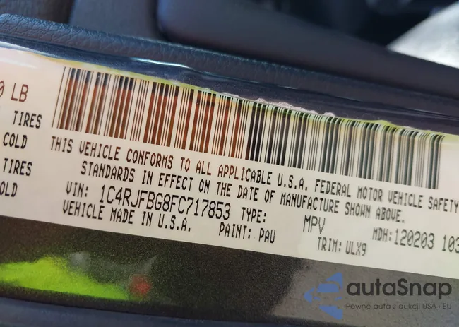 1C4RJFBG8FC717853: 41997599