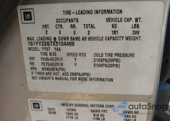 1G1YY22G7X5104489: 41997622