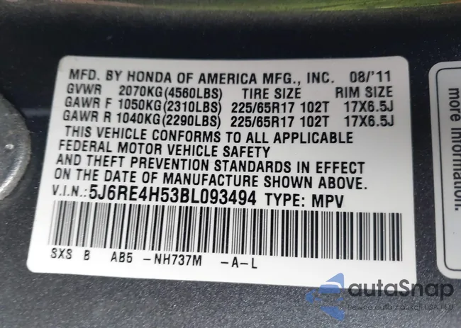 5J6RE4H53BL093494: 41997645