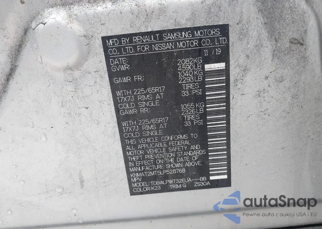 KNMAT2MT5LP528768: 41997675