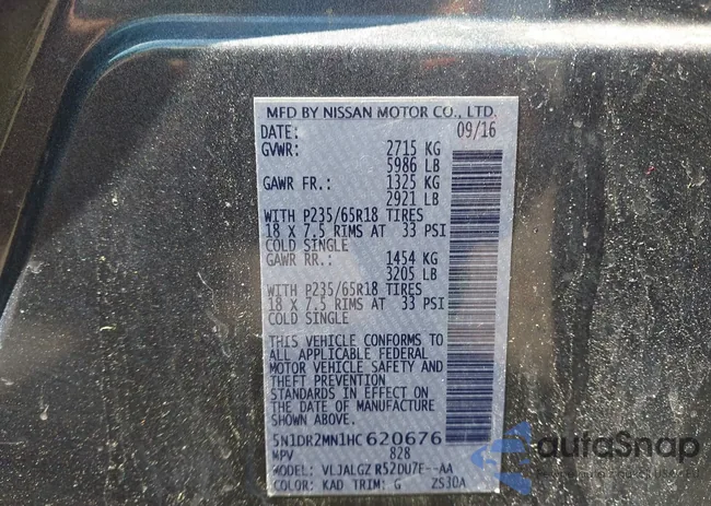 5N1DR2MN1HC620676: 41999185