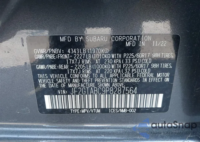 JF2GTABC9P8287564: 41999335