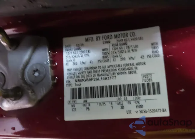 NM0GS9F26L1463777: 42000219