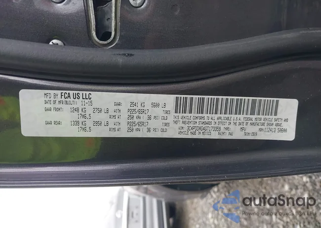 3C4PDDAG4GT173359: 41999638