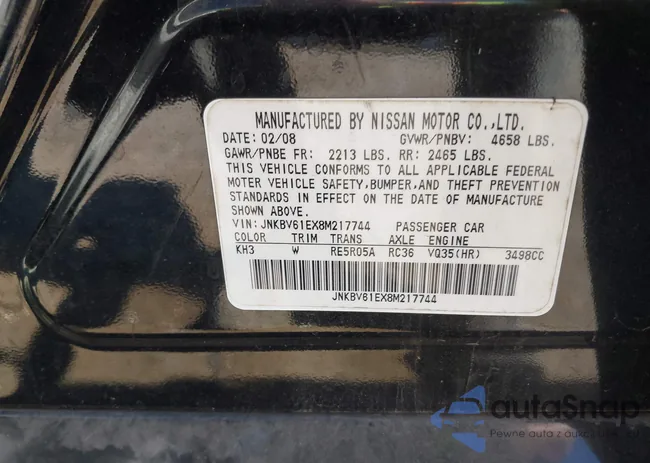 JNKBV61EX8M217744: 41999729