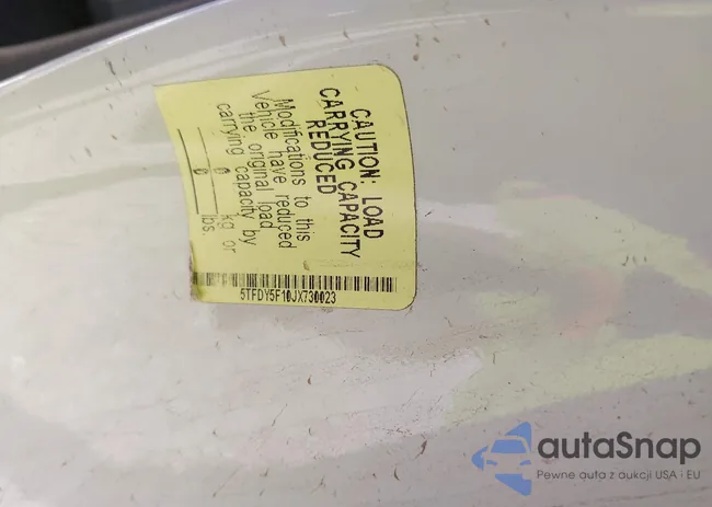 5TFDY5F10JX730023: 42001240