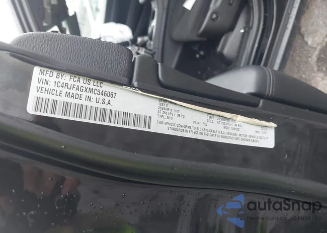 1C4RJFAGXMC546067: 42002511