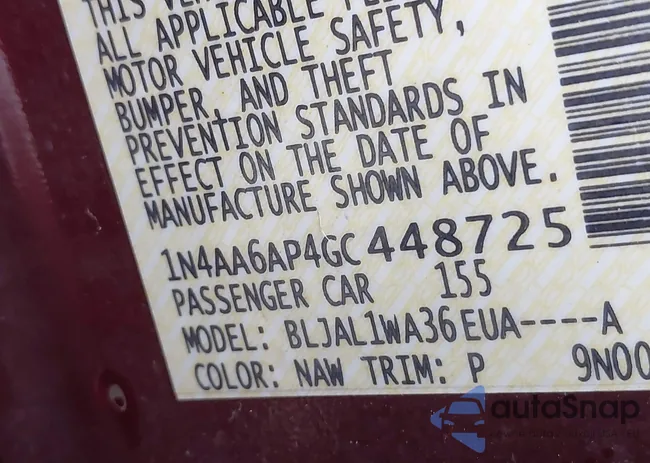 1N4AA6AP4GC448725: 42003840