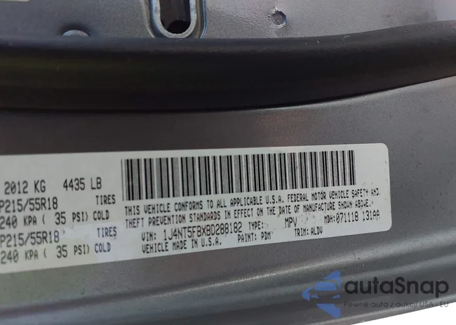 1J4NT5FBXBD288182: 42005036