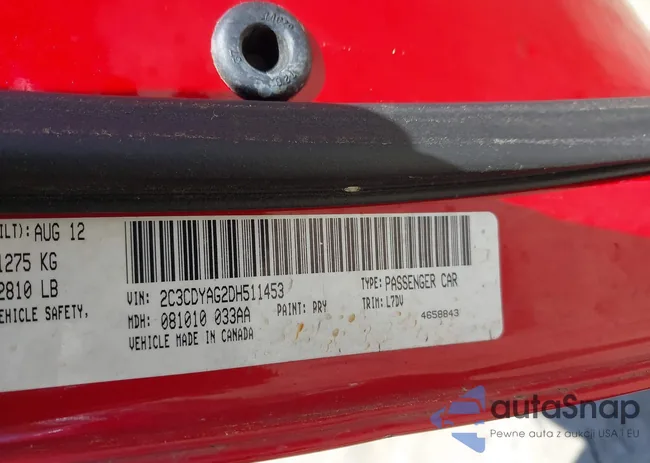 2C3CDYAG2DH511453: 42006051