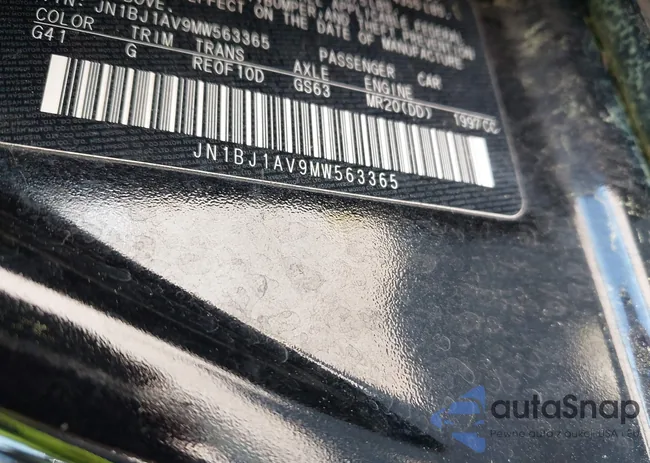 JN1BJ1AV9MW563365: 42006361