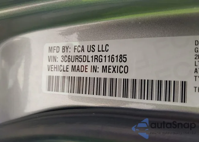 3C6UR5DL1RG116185: 42007154