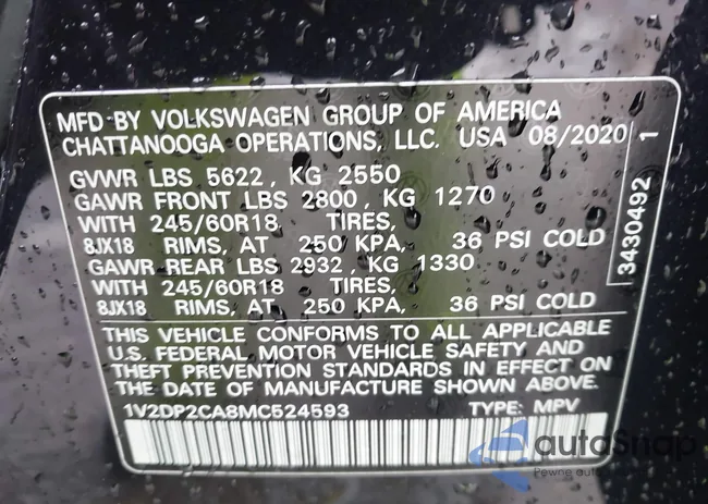 1V2DP2CA8MC524593: 42006866