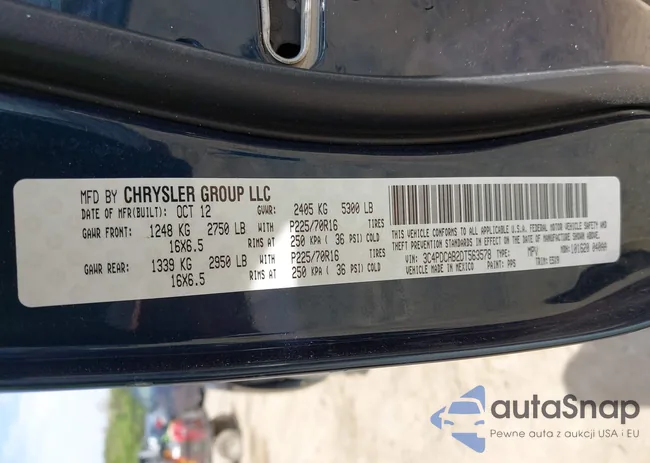 3C4PDCAB2DT563578: 42007512