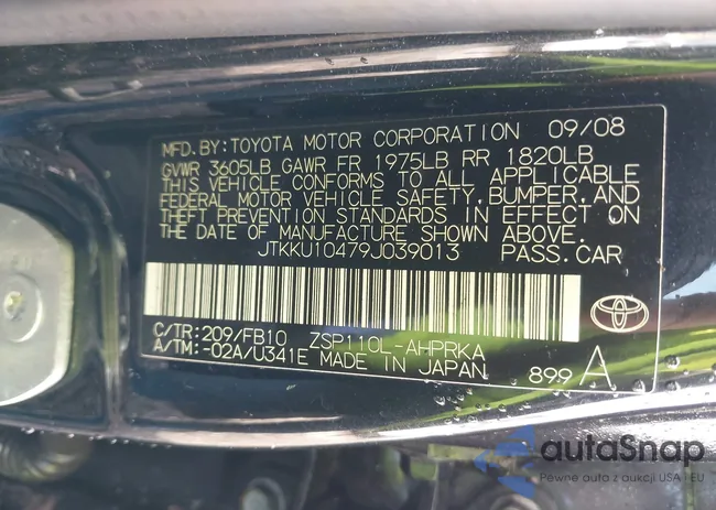 JTKKU10479J039013: 42007708