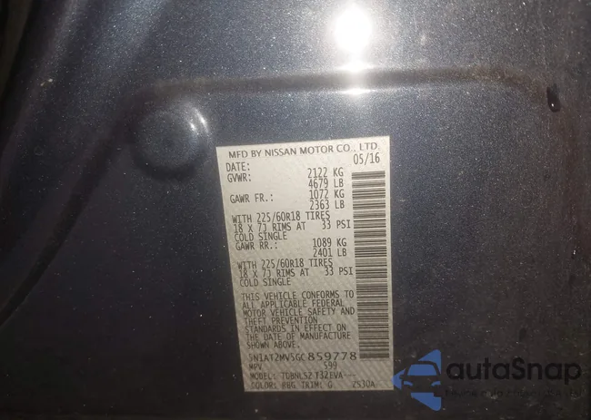 5N1AT2MV5GC859778: 42007829