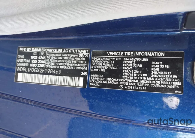 WDBLJ70GX2F198469: 42008839