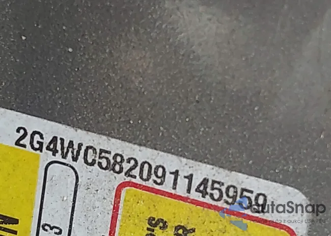 2G4WC582091145959: 42010393