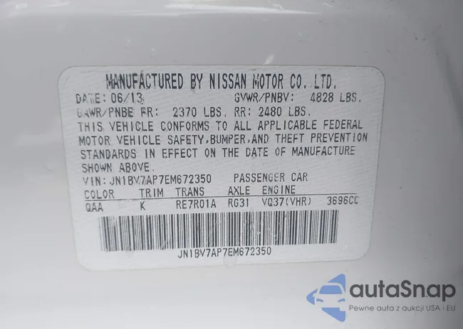 JN1BV7AP7EM672350: 42009493