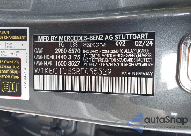 W1KEG1CB3RF055529: 42011212