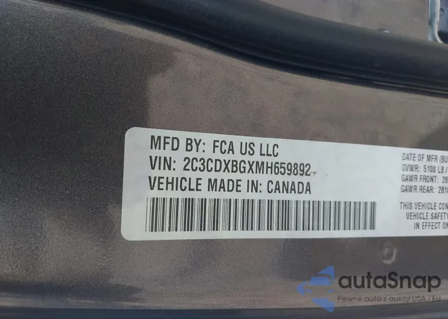 2C3CDXBGXMH659892: 42011248