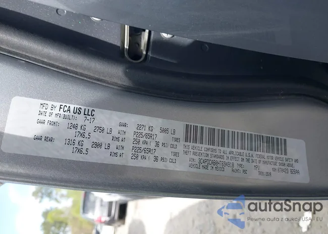 3C4PDCAB0HT694918: 42010594