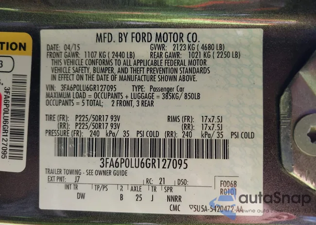 3FA6P0LU6GR127095: 42013324