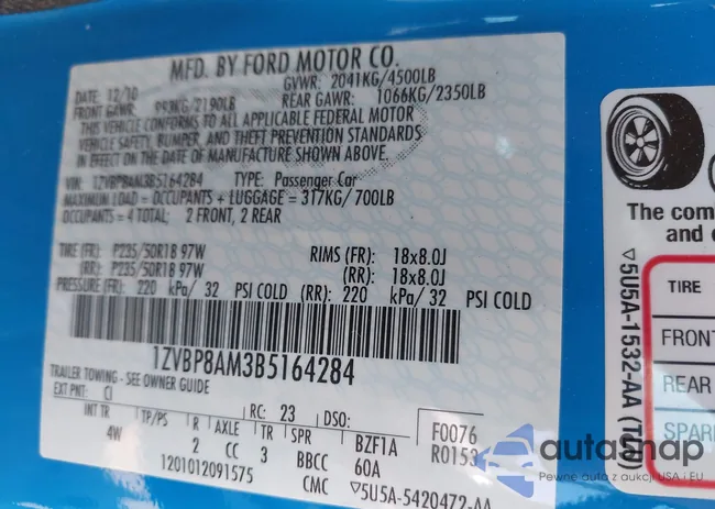 1ZVBP8AM3B5164284: 42013370