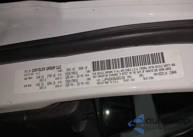 1J4PN2GK6BW565169: 42012673