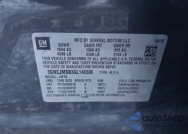 3GNCJMSB3GL140306: 42012755