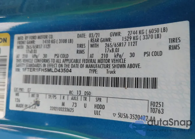 1FTER1FH5MLD43504: 42014056