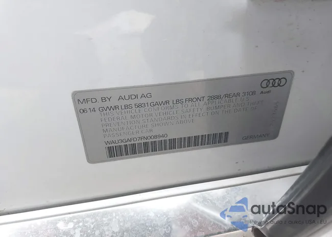 WAU3GAFD7FN008940: 42014154