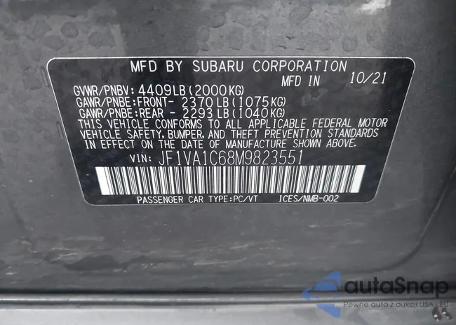 JF1VA1C68M9823551: 42014206